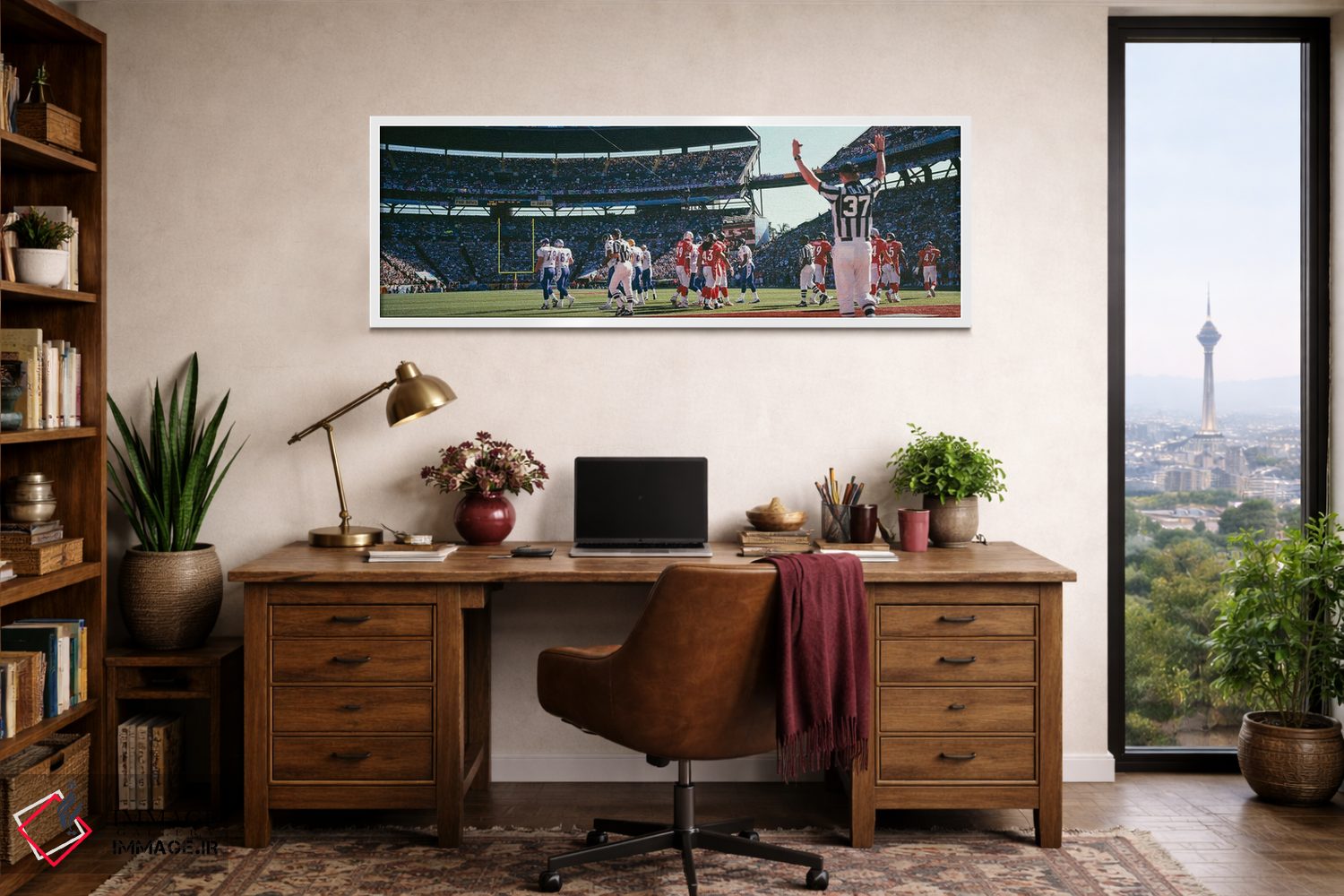 تابلو دکوراتیو Aloha Stadium, Pro Bowl 2005, Oahu, Hawaii, USA" - "نما… اثر پانورامیک ایمجز - D1W
