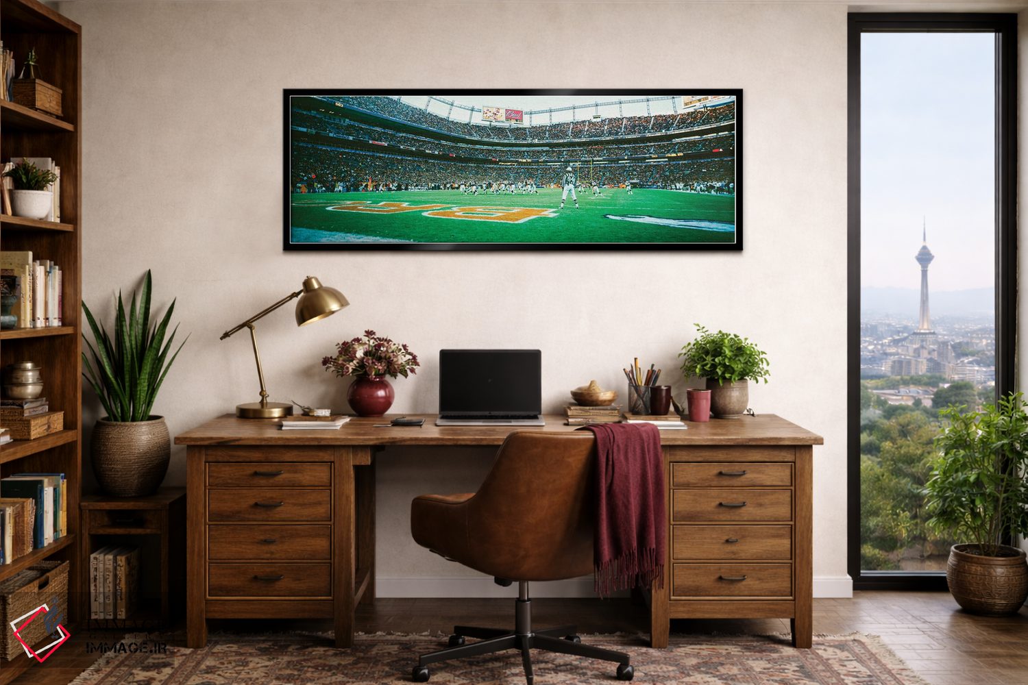 تابلو دکوراتیو Broncos Vs Browns, Invesco Field, Denver, Colorado, Dec… اثر پانورامیک ایمجز - D2B