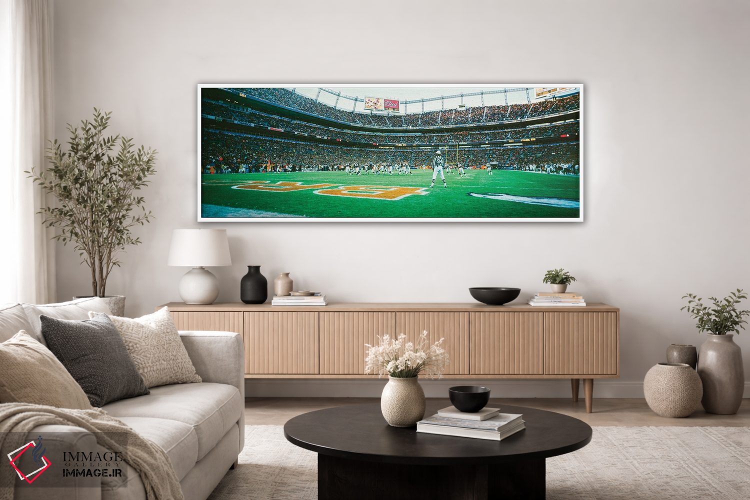 تابلو دکوراتیو Broncos Vs Browns, Invesco Field, Denver, Colorado, Dec… اثر پانورامیک ایمجز - D3W