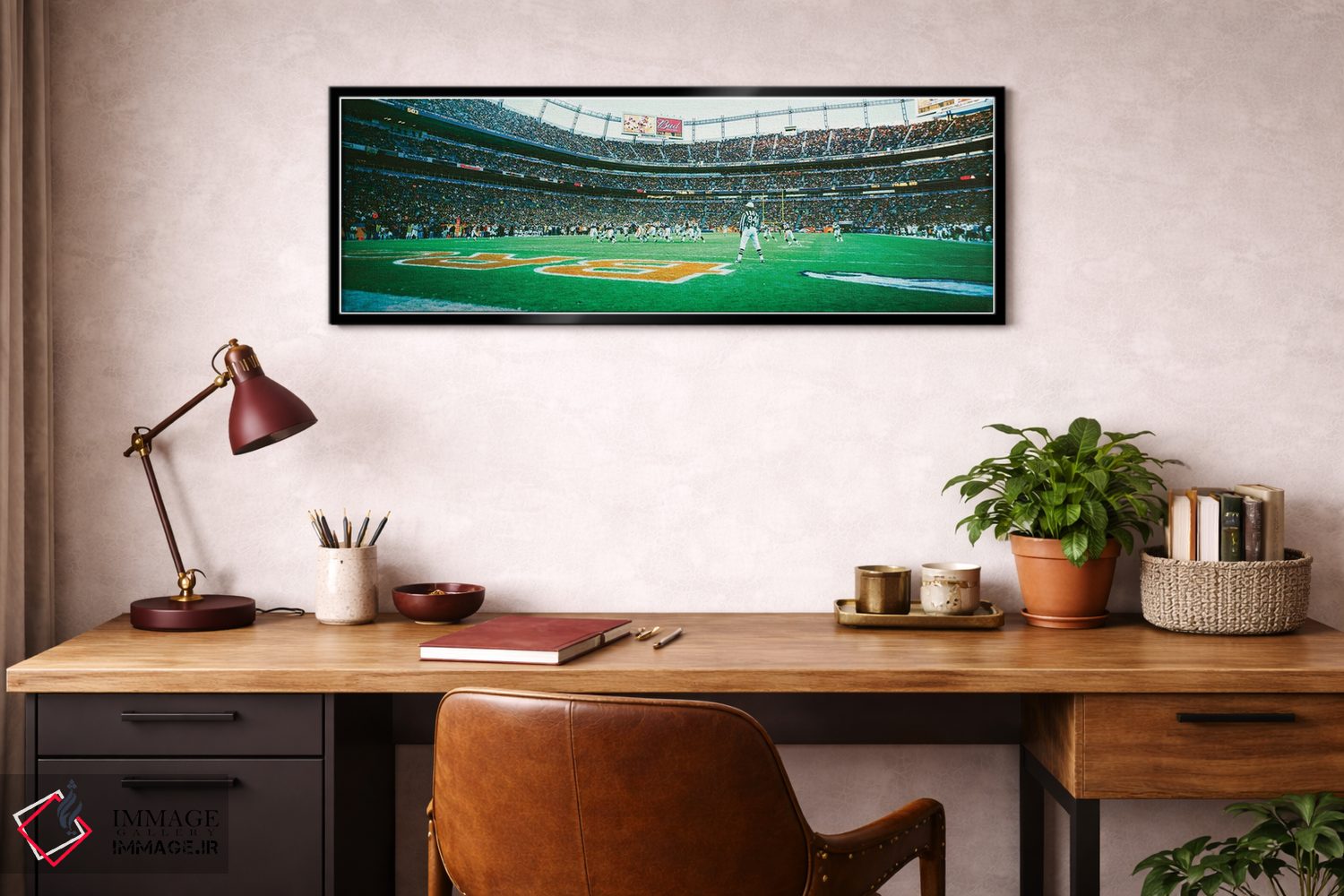 تابلو دکوراتیو Broncos Vs Browns, Invesco Field, Denver, Colorado, Dec… اثر پانورامیک ایمجز - D5B
