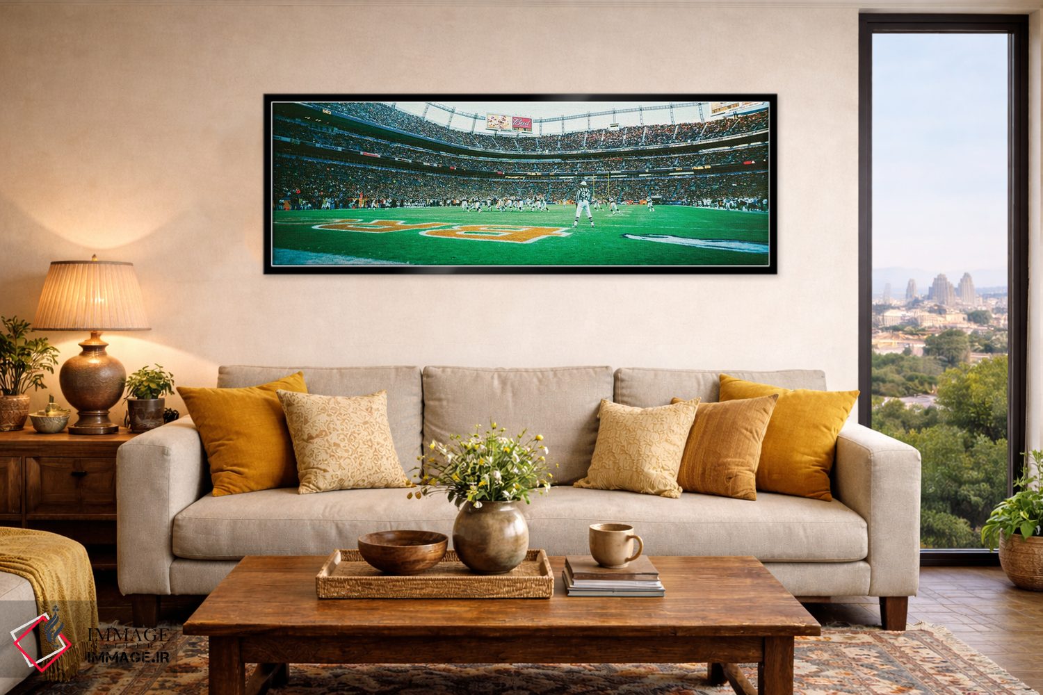 تابلو دکوراتیو Broncos Vs Browns, Invesco Field, Denver, Colorado, Dec… اثر پانورامیک ایمجز - D6B