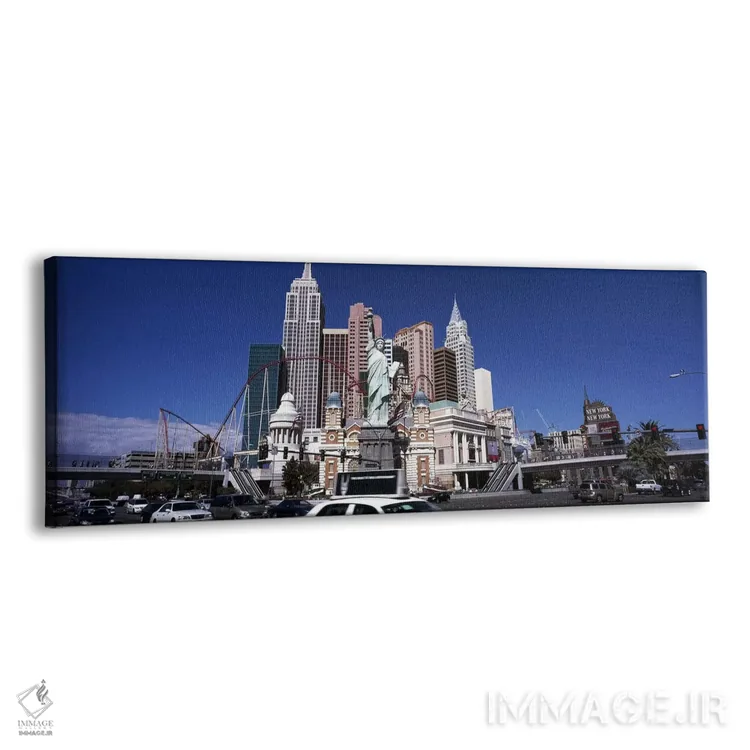 تابلو دکوراتیو The Las Vegas Strip, Las Vegas, Nevada, USA,ساختمان های… اثر پانورامیک ایمجز - نمای پرسپکتیو محصول