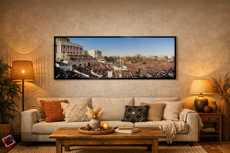 تابلو دکوراتیو Capitol Building, Washington Dc, USA" - "رئیس جمهور کلی… اثر پانورامیک ایمجز - D6B