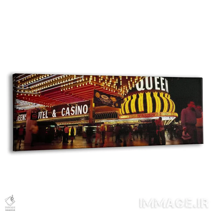 تابلو دکوراتیو Four Queens, Fremont Street, Las Vegas, Clark County, N… اثر پانورامیک ایمجز - نمای پرسپکتیو محصول