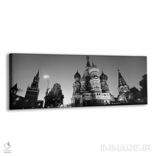 تابلو دکوراتیو St. Basil's Cathedral, Red Square, Moscow, Russia ,نمای… اثر پانورامیک ایمجز - نمای پرسپکتیو محصول