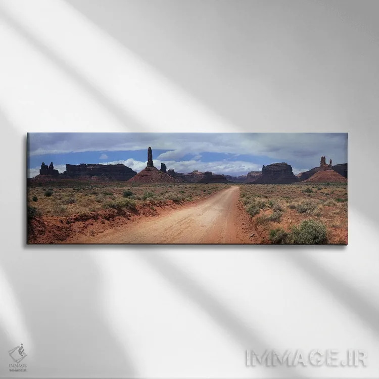 تابلو دکوراتیو Valley Of The Gods, Bears Ears National Monument, San J… اثر پانورامیک ایمجز - نمای روبهرو روی دیوار