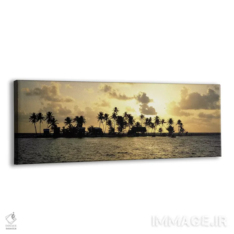 تابلو دکوراتیو Laughing Bird Caye, Stann Creek District, Belize,غروب گ… اثر پانورامیک ایمجز - نمای پرسپکتیو محصول