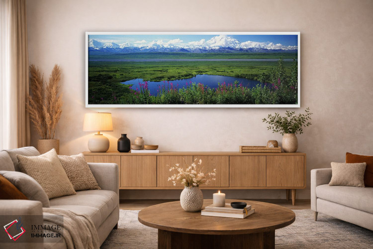 تابلو دکوراتیو Denali National Park, Alaska, USA,منظره بهاری، پارک ملی… اثر پانورامیک ایمجز - D4W