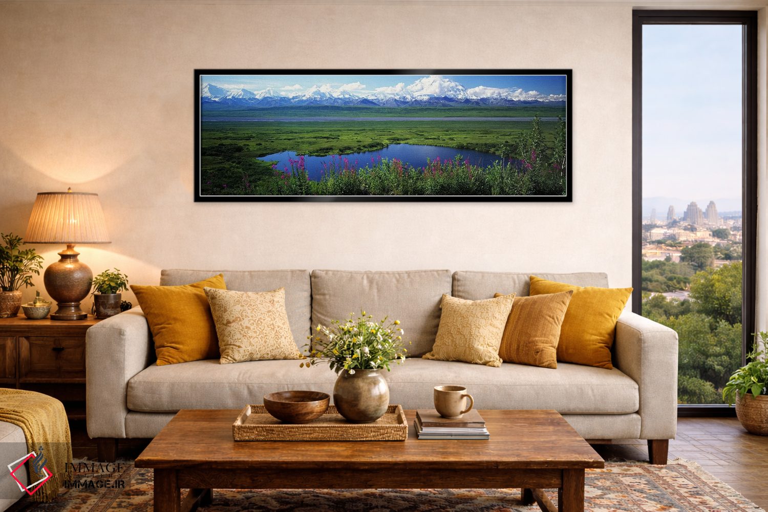 تابلو دکوراتیو Denali National Park, Alaska, USA,منظره بهاری، پارک ملی… اثر پانورامیک ایمجز - D6B