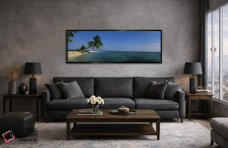 تابلو دکوراتیو Laughing Bird Caye, Stann Creek District, Belize,یک درخ… اثر پانورامیک ایمجز - D6B