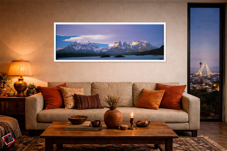 تابلو دکوراتیو Torres del Paine National Park, Patagonia, Chile,ابرها… اثر پانورامیک ایمجز - D4W
