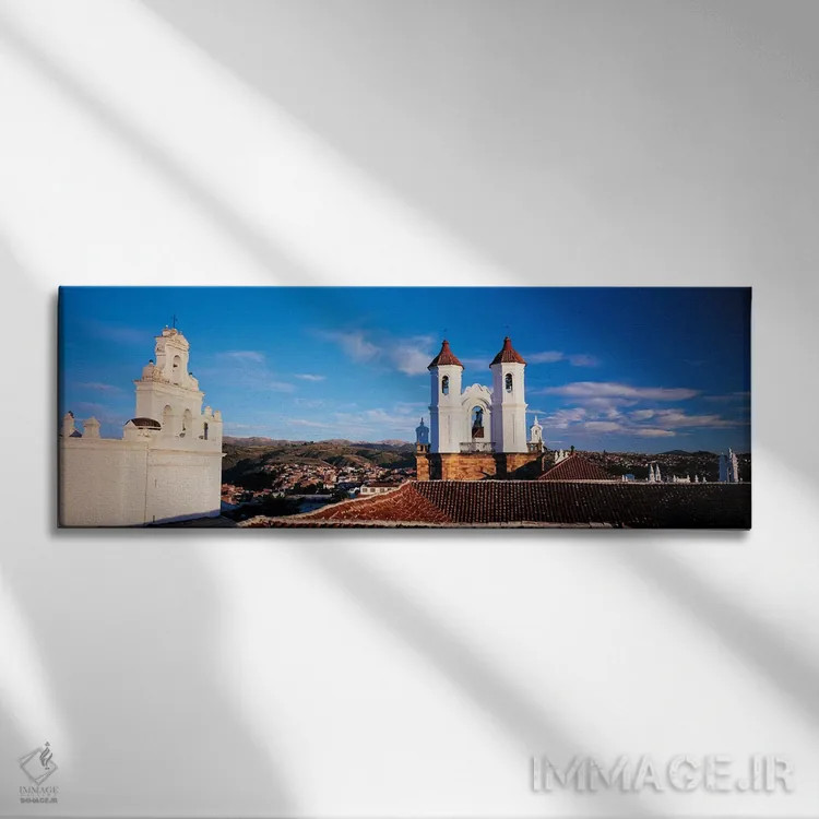 تابلو دکوراتیو San Felipe Neri convent, Church Of La Merced, Sucre, Bo… اثر پانورامیک ایمجز - نمای روبهرو روی دیوار