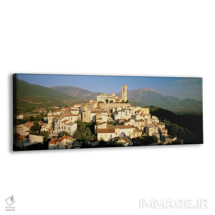 تابلو دکوراتیو L'Aquila Province, Abruzzo, Italy,گوریانو سیکولی، استان… اثر پانورامیک ایمجز - نمای پرسپکتیو محصول