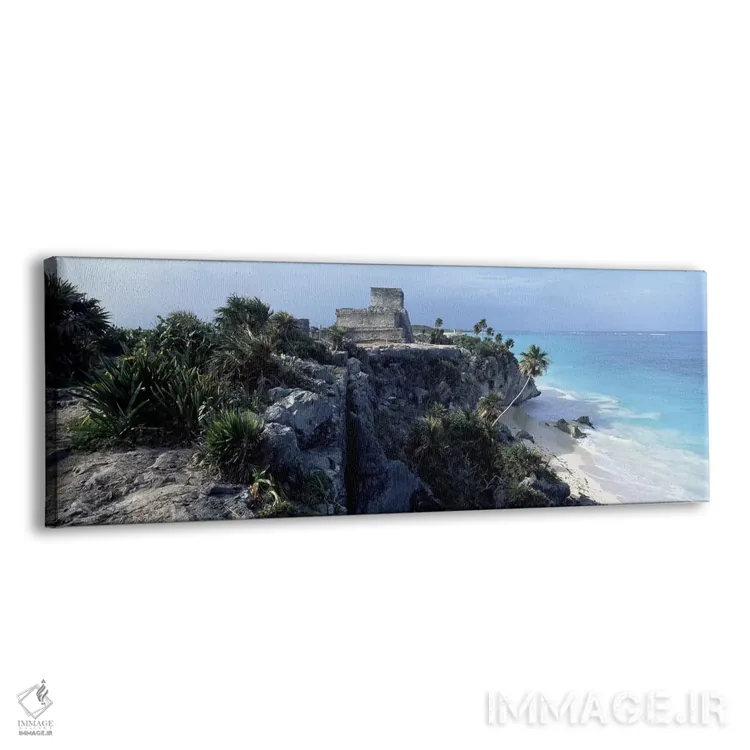 تابلو دکوراتیو Tulum, Yucatan Peninsula, Quintana Roo, Mexico,قلعه ال… اثر پانورامیک ایمجز - نمای پرسپکتیو محصول