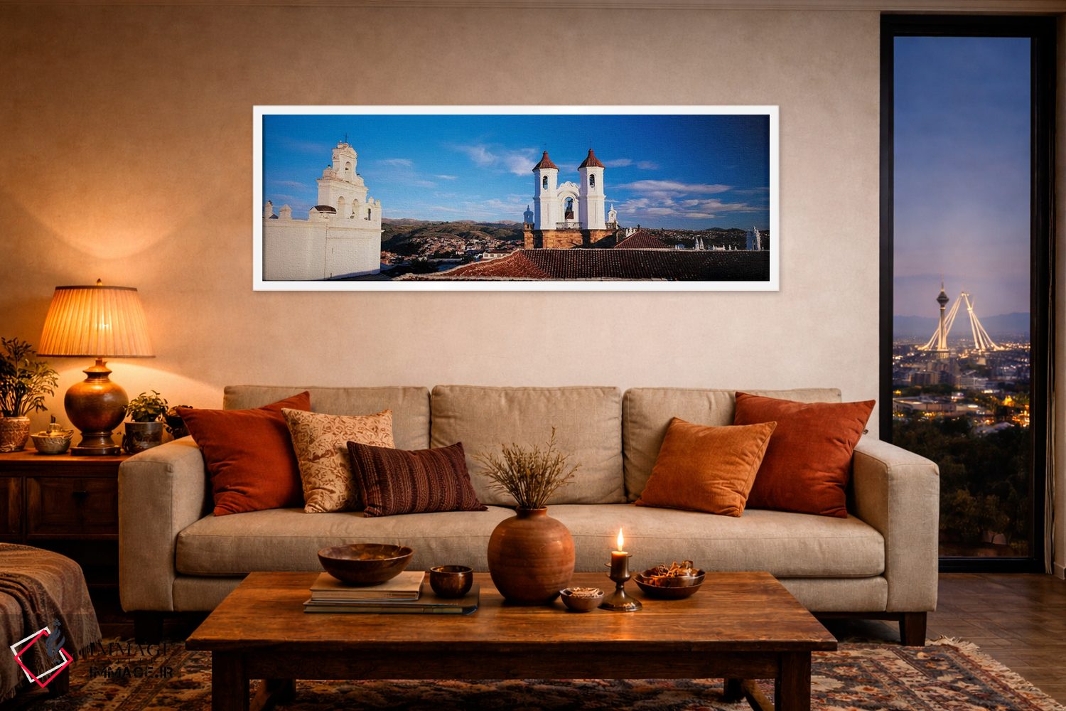 تابلو دکوراتیو San Felipe Neri convent, Church Of La Merced, Sucre, Bo… اثر پانورامیک ایمجز - D4W