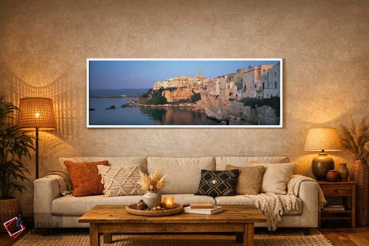 تابلو دکوراتیو Vieste, Foggia Province, Gargano Sub-Region, Apulia, It… اثر پانورامیک ایمجز - D5W