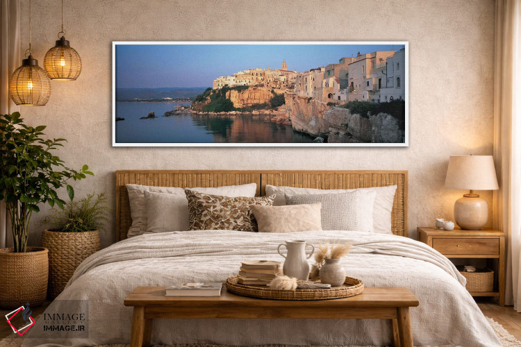 تابلو دکوراتیو Vieste, Foggia Province, Gargano Sub-Region, Apulia, It… اثر پانورامیک ایمجز - D4W