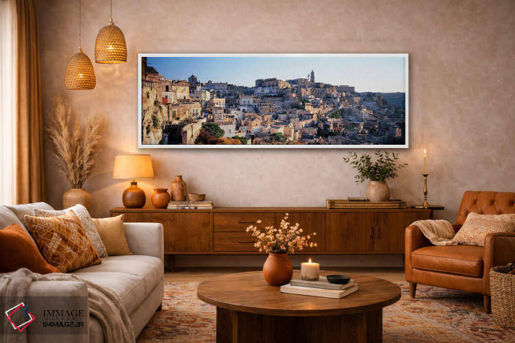 تابلو دکوراتیو Basilicata, Italy,ساسی دی ماترا ، ماترا، باسیلیکاتا، ای… اثر پانورامیک ایمجز - D4W