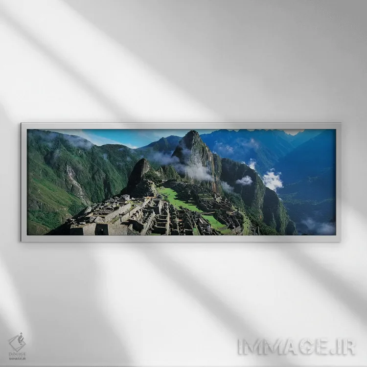 تابلو دکوراتیو Cuzco Region, Peru,ماچو پیچو، منطقه کوزکو، پرو اثر پانورامیک ایمجز - نمای قابدار سفید