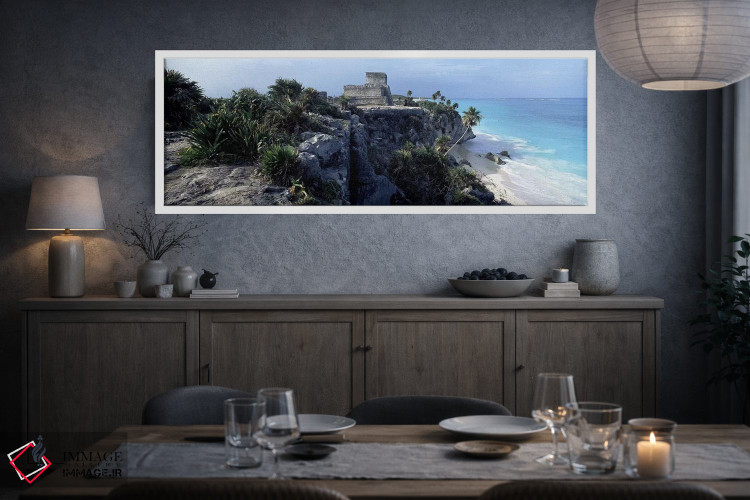 تابلو دکوراتیو Tulum, Yucatan Peninsula, Quintana Roo, Mexico,قلعه ال… اثر پانورامیک ایمجز - D4W