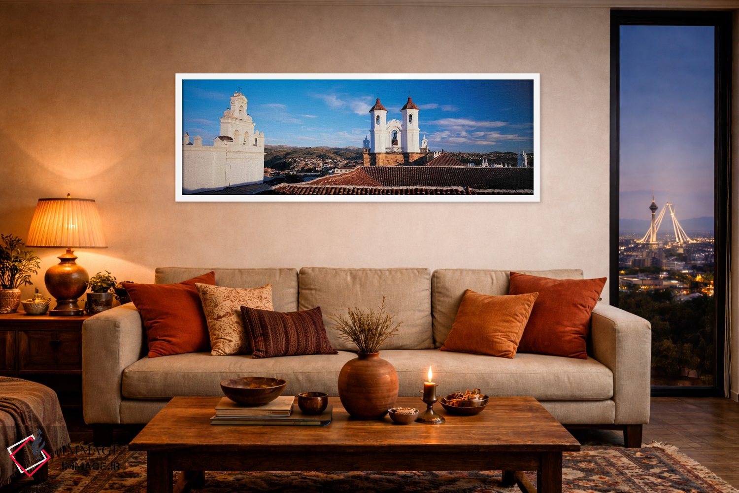 تابلو دکوراتیو San Felipe Neri convent, Church Of La Merced, Sucre, Bo… اثر پانورامیک ایمجز - D4W