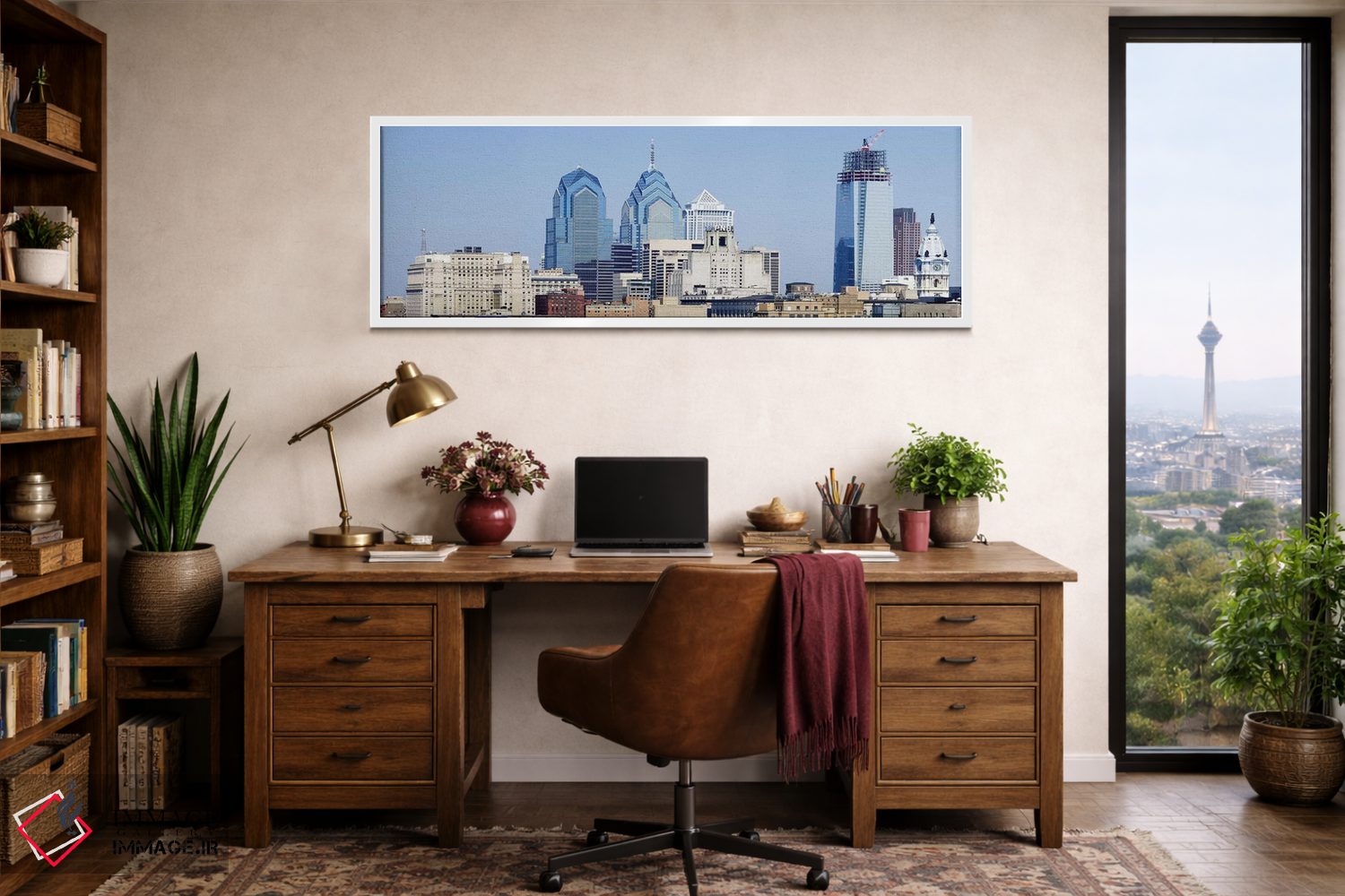 تابلو دکوراتیو Philadelphia, Philadelphia County, Pennsylvania, USA,آس… اثر پانورامیک ایمجز - D1W