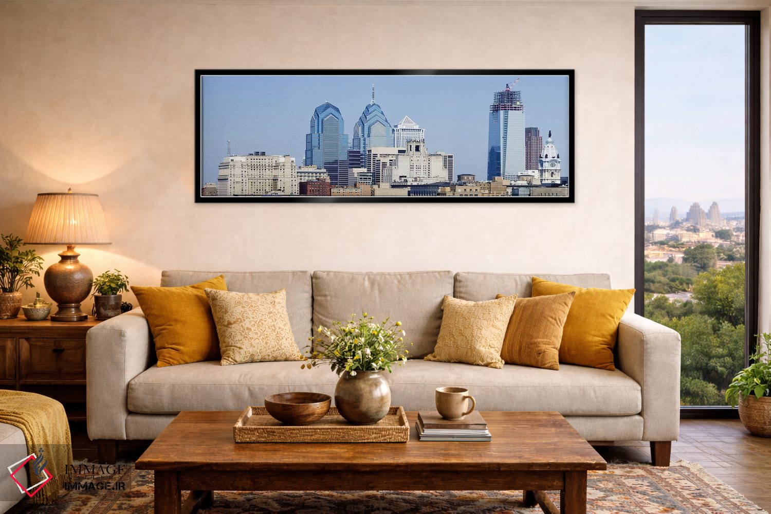 تابلو دکوراتیو Philadelphia, Philadelphia County, Pennsylvania, USA,آس… اثر پانورامیک ایمجز - D6B