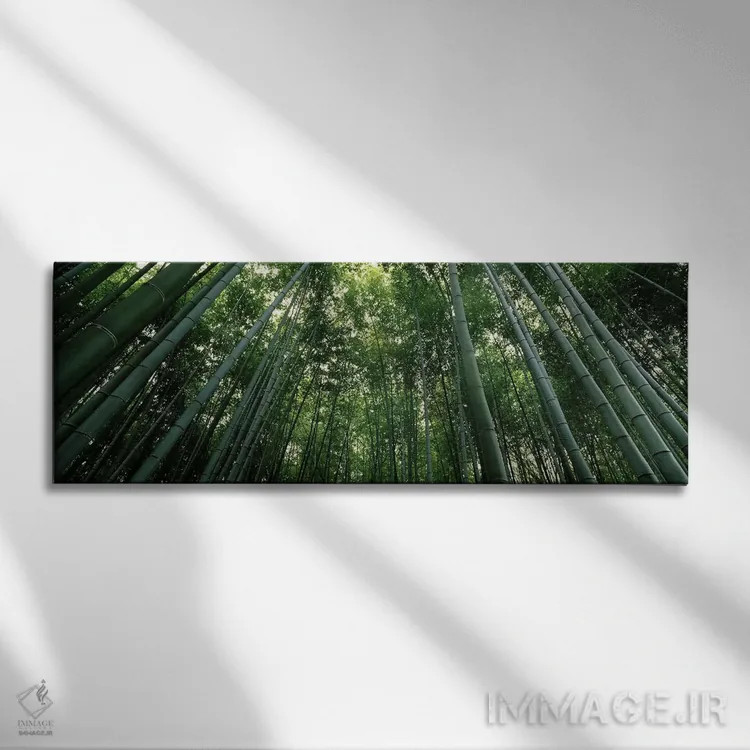 تابلو دکوراتیو Arashiyama, Kyoto Prefecture, Kinki Region, Honshu, Jap… اثر پانورامیک ایمجز - نمای روبهرو روی دیوار