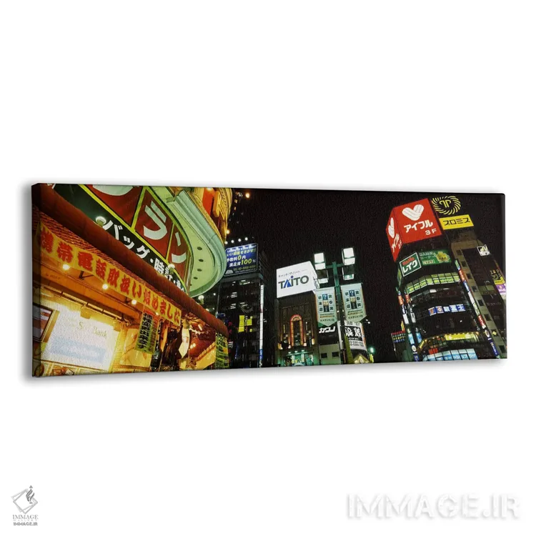 تابلو دکوراتیو Shinjuku Ward, Tokyo, Kanto Region, Honshu, Japan,ساختم… اثر پانورامیک ایمجز - نمای پرسپکتیو محصول