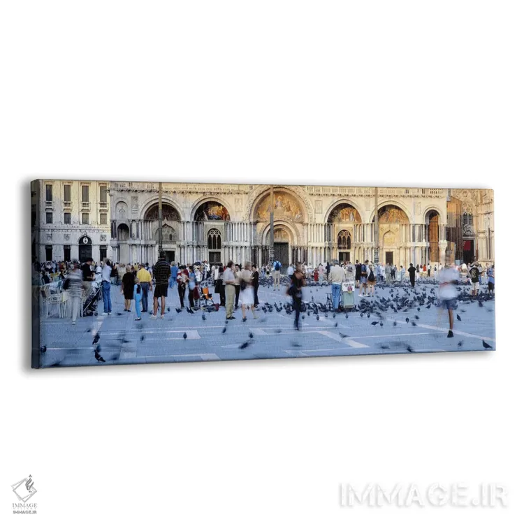 تابلو دکوراتیو St. Mark's Basilica, Piazza San Marco, Venice, Italy,گر… اثر پانورامیک ایمجز - نمای پرسپکتیو محصول