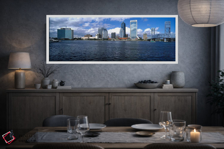 تابلو دکوراتیو St. John's River, Jacksonville, Duval County, Florida… اثر پانورامیک ایمجز - D3W