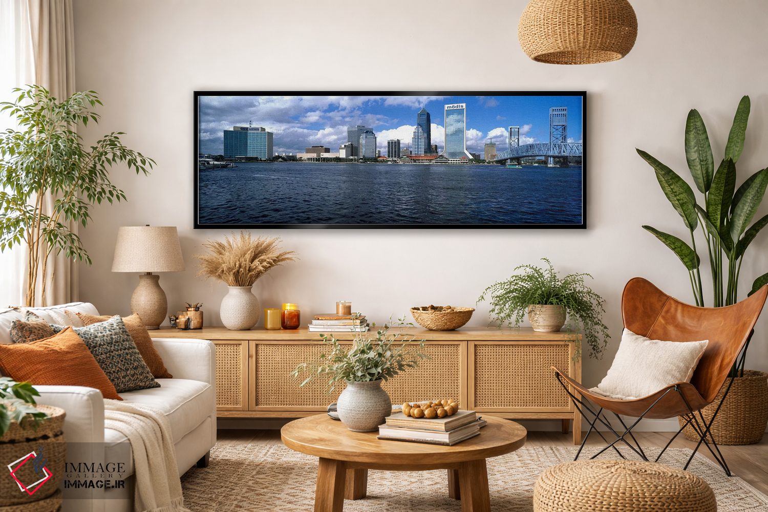 تابلو دکوراتیو St. John's River, Jacksonville, Duval County, Florida… اثر پانورامیک ایمجز - D4B