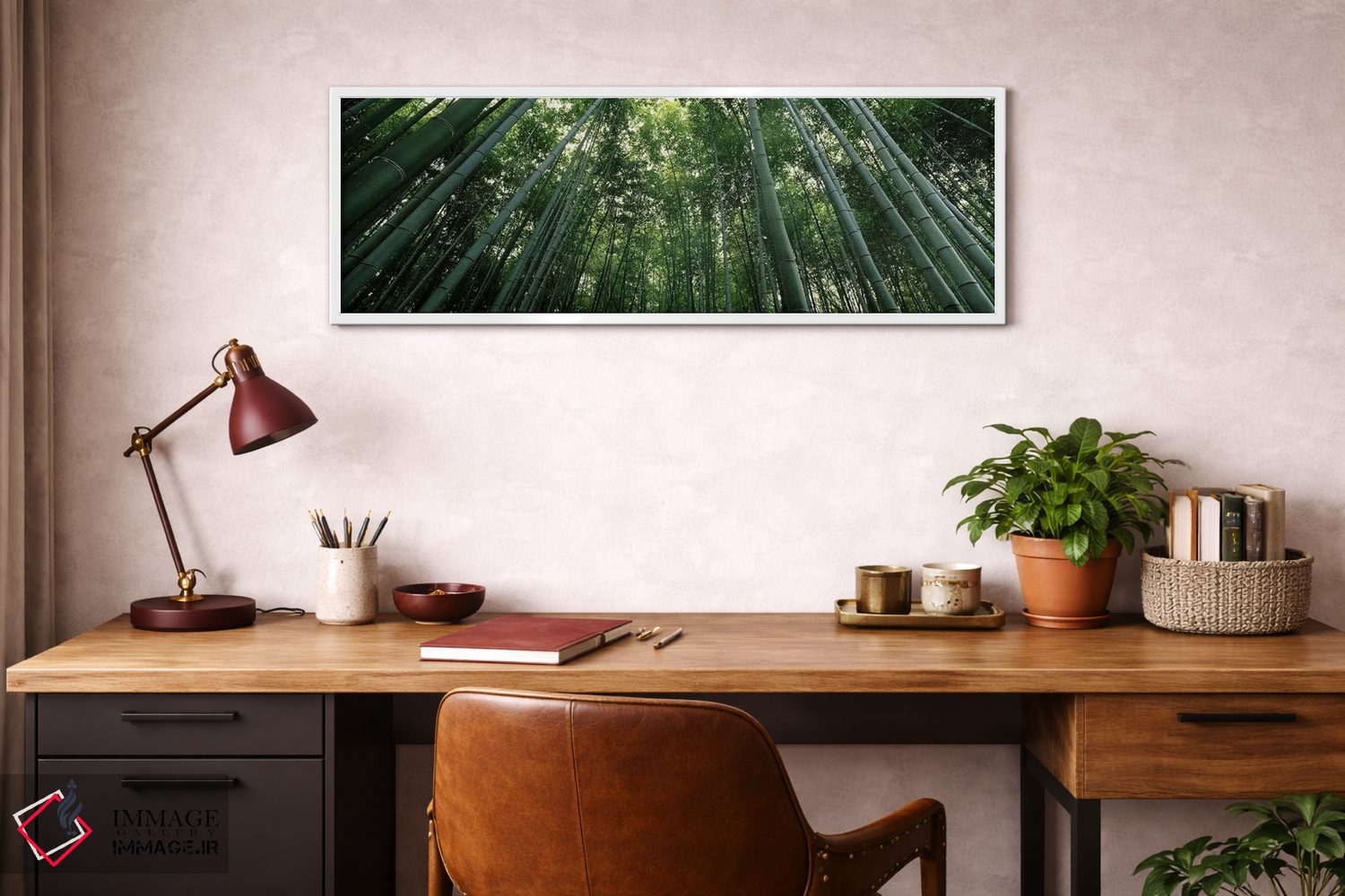 تابلو دکوراتیو Arashiyama, Kyoto Prefecture, Kinki Region, Honshu, Jap… اثر پانورامیک ایمجز - D3W