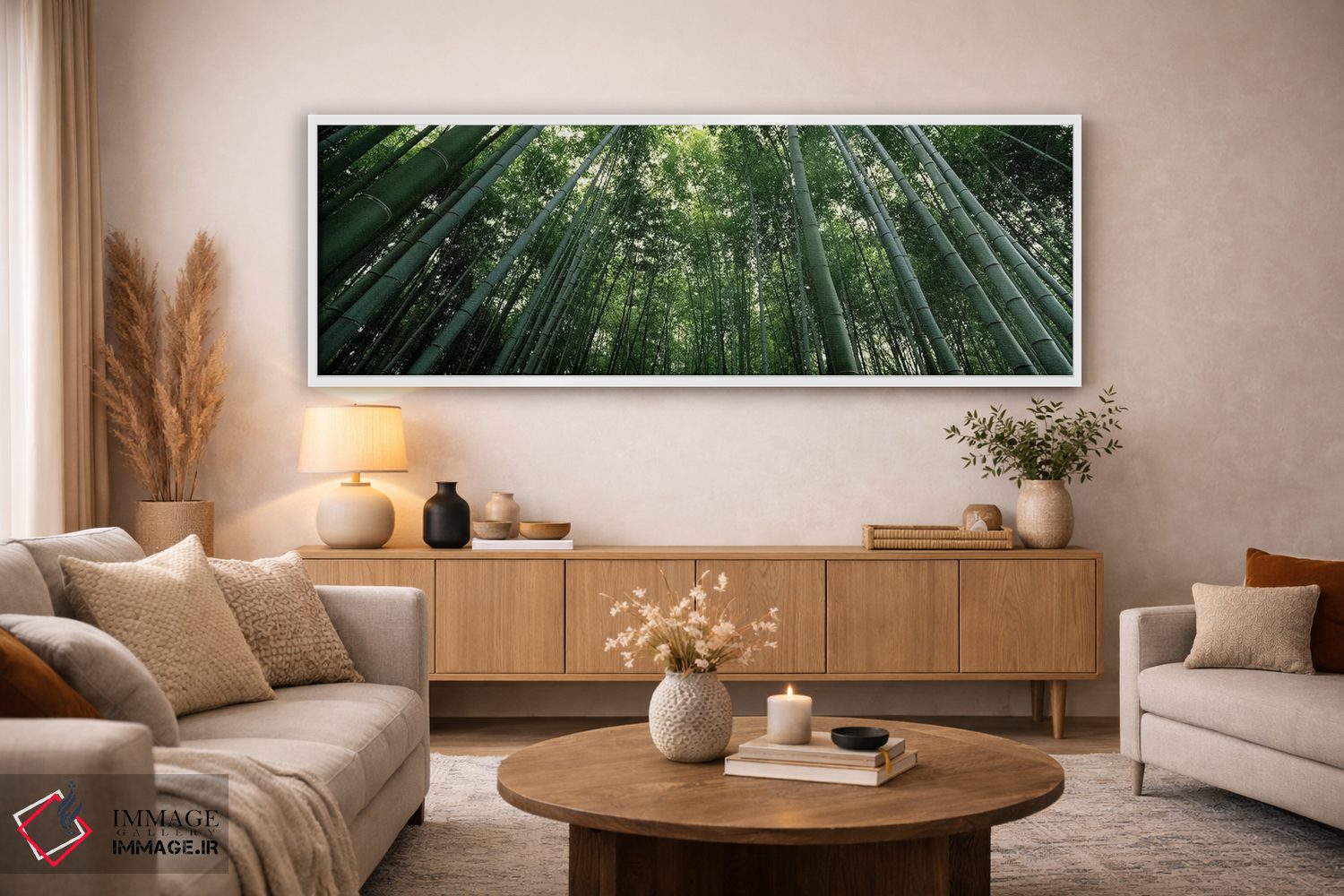 تابلو دکوراتیو Arashiyama, Kyoto Prefecture, Kinki Region, Honshu, Jap… اثر پانورامیک ایمجز - D4W