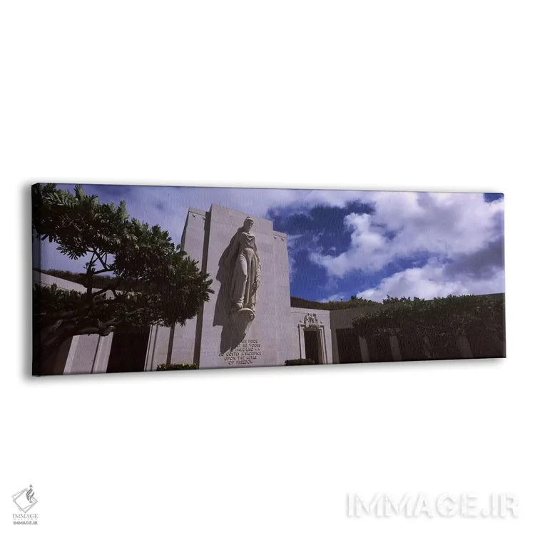 تابلو دکوراتیو National Memorial Cemetery of the Pacific, Punchbowl Cr… اثر پانورامیک ایمجز - نمای پرسپکتیو محصول