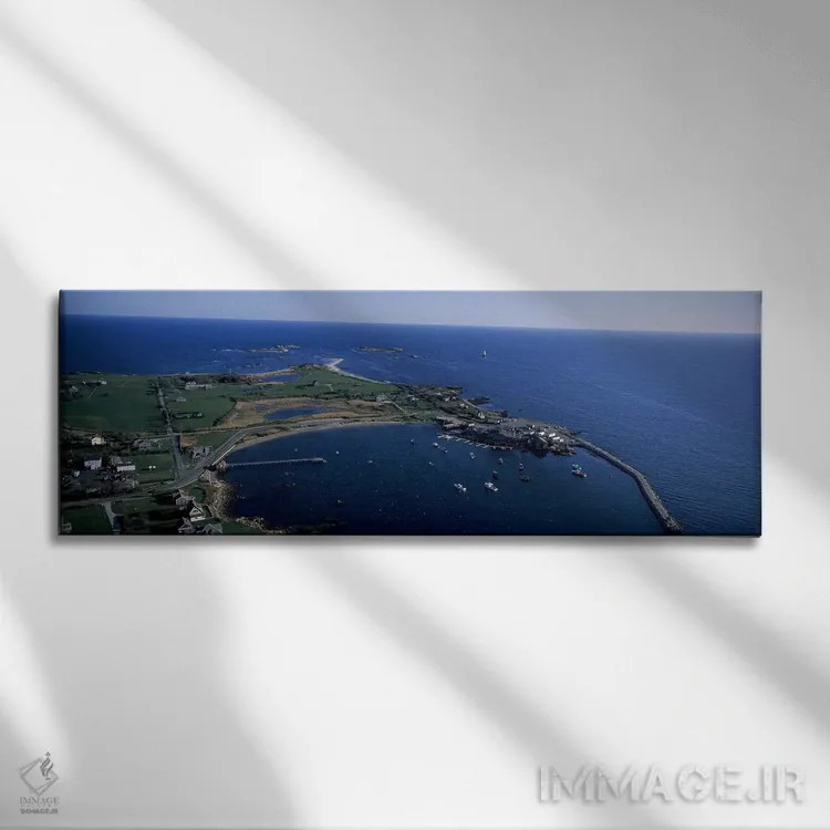 تابلو دکوراتیو Little Compton, Newport County, Rhode Island, USA,نمای… اثر پانورامیک ایمجز - نمای روبهرو روی دیوار