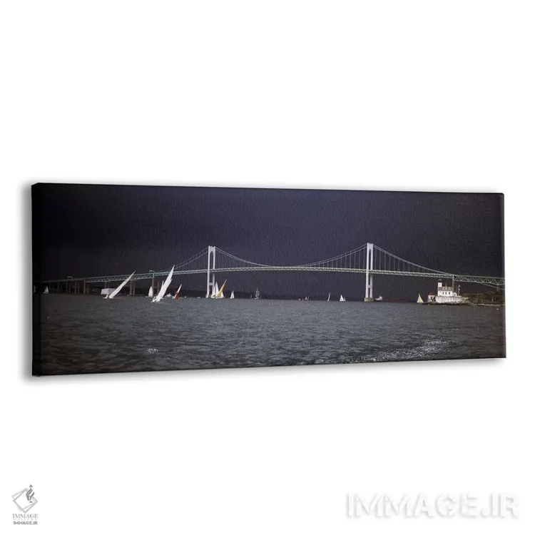 تابلو دکوراتیو Claiborne Pell Newport Bridge, Narragansett Bay, Newpor… اثر پانورامیک ایمجز - نمای پرسپکتیو محصول