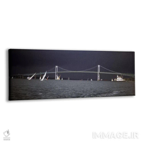 تابلو دکوراتیو Claiborne Pell Newport Bridge, Narragansett Bay, Newpor… اثر پانورامیک ایمجز - نمای پرسپکتیو محصول