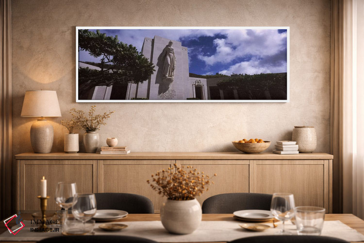 تابلو دکوراتیو National Memorial Cemetery of the Pacific, Punchbowl Cr… اثر پانورامیک ایمجز - D2W