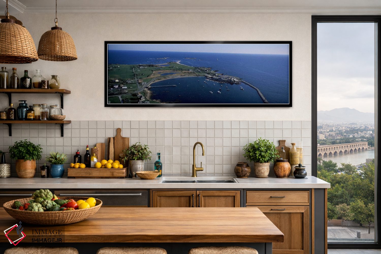 تابلو دکوراتیو Little Compton, Newport County, Rhode Island, USA,نمای… اثر پانورامیک ایمجز - D3B