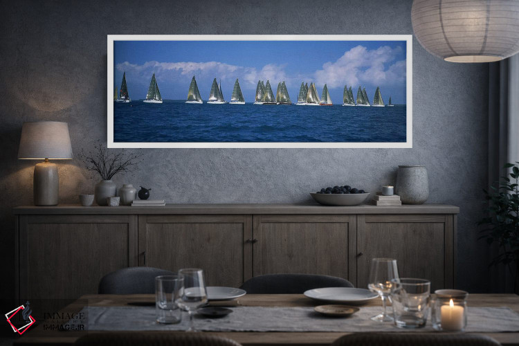 تابلو دکوراتیو Farr 40's race during Key West Race Week, Key West Flor… اثر پانورامیک ایمجز - D3W
