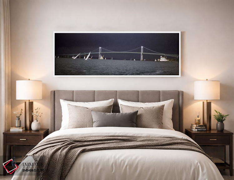 تابلو دکوراتیو Claiborne Pell Newport Bridge, Narragansett Bay, Newpor… اثر پانورامیک ایمجز - D4W