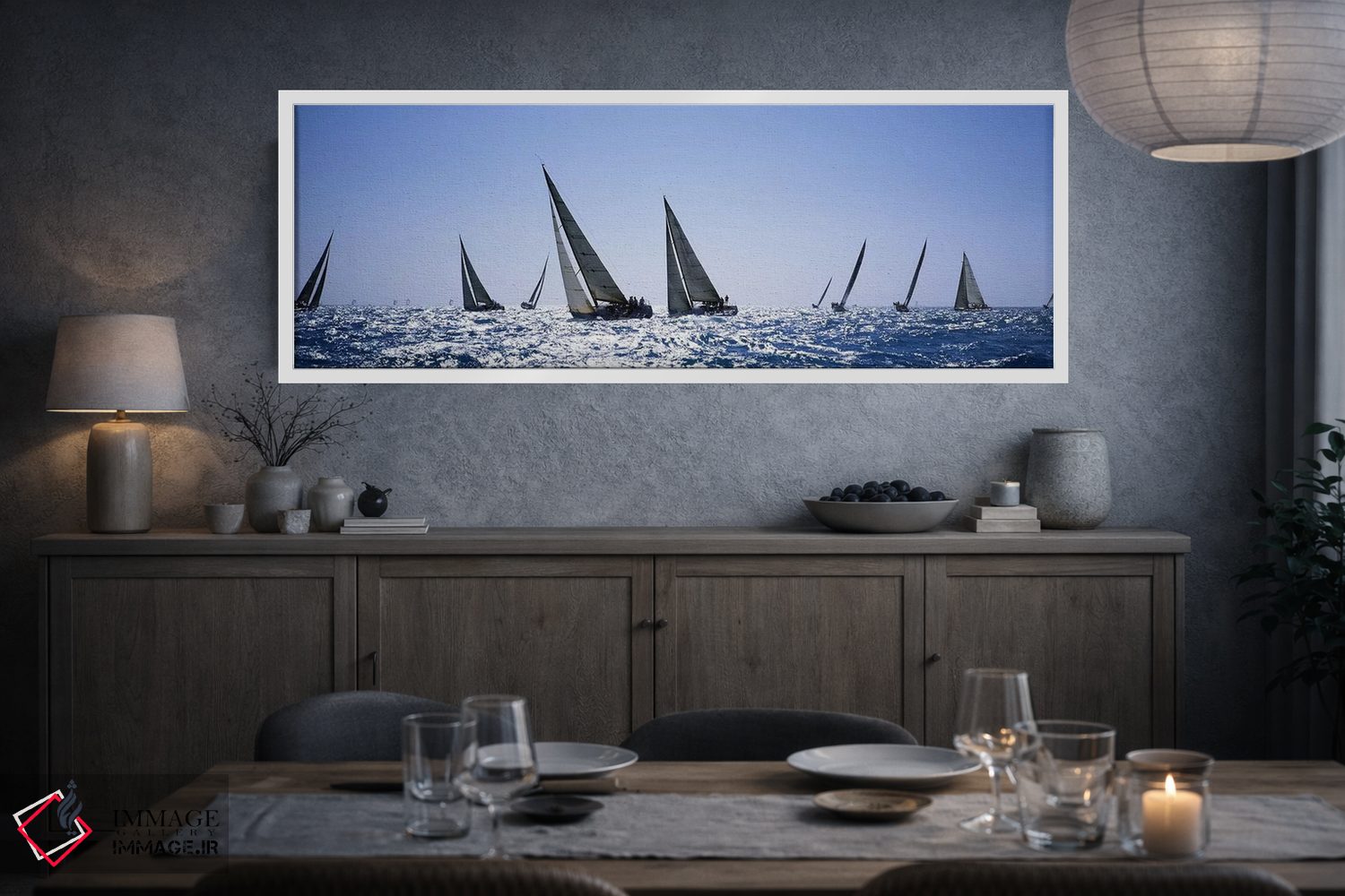 تابلو دکوراتیو Farr 40's race during Key West Race Week, Key West Flor… اثر پانورامیک ایمجز - D3W