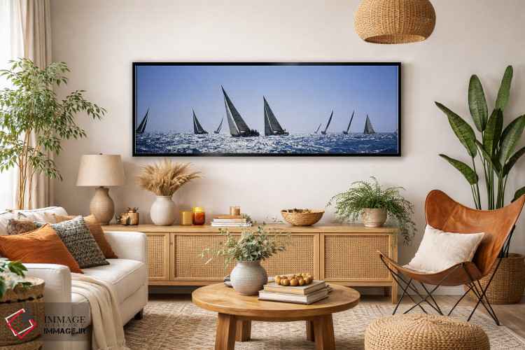 تابلو دکوراتیو Farr 40's race during Key West Race Week, Key West Flor… اثر پانورامیک ایمجز - D4B