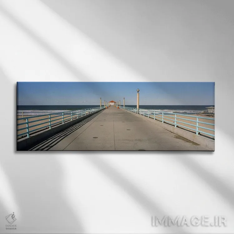 تابلو دکوراتیو Manhattan Beach, Los Angeles County, California, USA,کل… اثر پانورامیک ایمجز - نمای روبهرو روی دیوار
