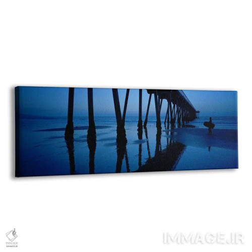 تابلو دکوراتیو Hermosa Beach, Los Angeles County, California, USA,اسکل… اثر پانورامیک ایمجز - نمای پرسپکتیو محصول
