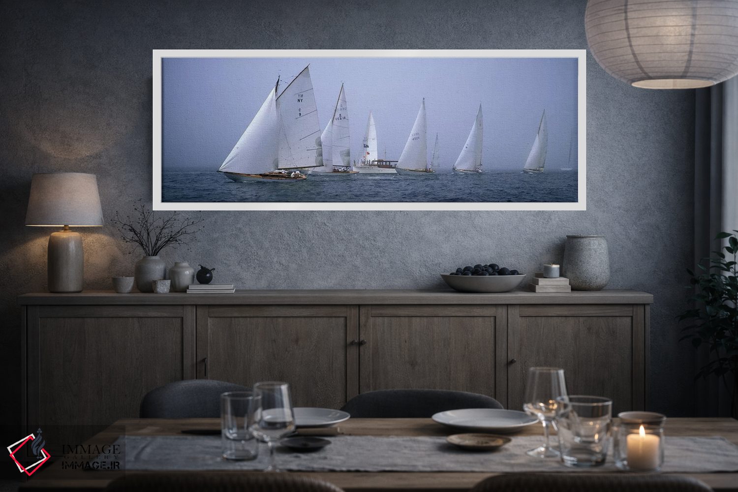 تابلو دکوراتیو Annual Museum Of Yachting Classic Yacht Regatta, Newpor… اثر پانورامیک ایمجز - D3W