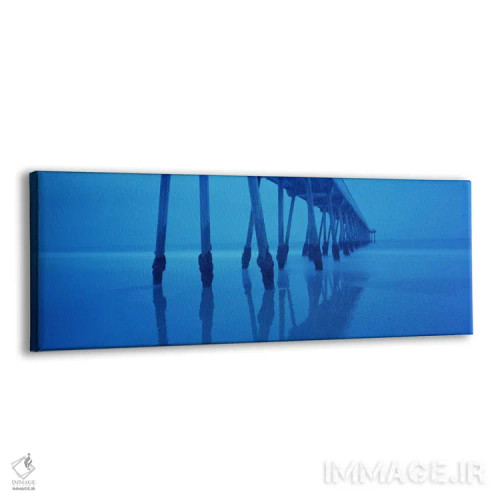 تابلو دکوراتیو Hermosa Beach Pier, Hermosa Beach, California, USA,ستون… اثر پانورامیک ایمجز - نمای پرسپکتیو محصول