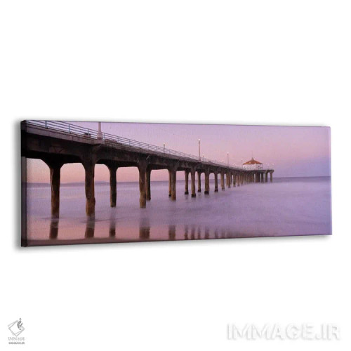 تابلو دکوراتیو Manhattan Beach Pier, Manhattan Beach, Los Angeles Coun… اثر پانورامیک ایمجز - نمای پرسپکتیو محصول