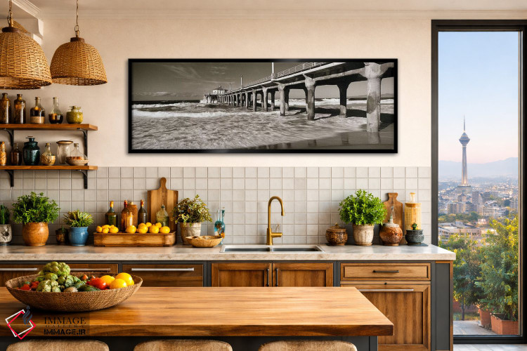 تابلو دکوراتیو Manhattan Beach Pier, Manhattan Beach, Los Angeles Coun… اثر پانورامیک ایمجز - D2B